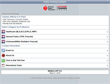 Tablet Screenshot of concordcprclasses.com